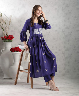 anushansa Women Kurta Pant Set
