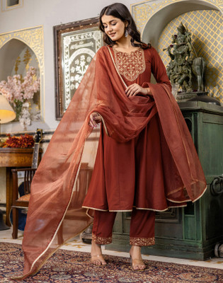 Skylee Women Kurta Palazzo Dupatta Set