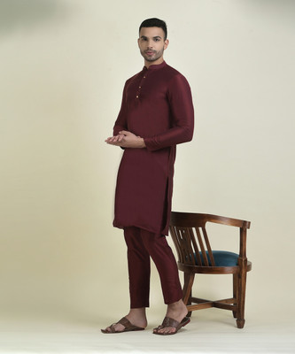 DEYANN Men Kurta Pyjama Set