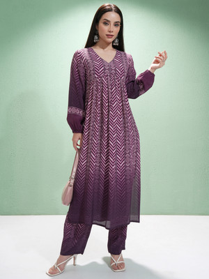 Vishudh Women Kurta Palazzo Set