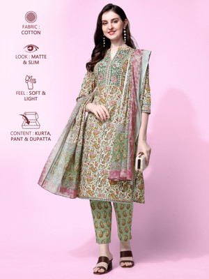 MIRCHI FASHION Women Kurta Pant Dupatta Set