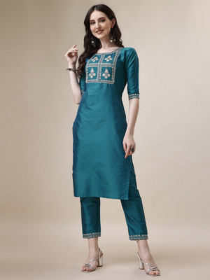 SILVER RABBIT Women Kurta Pant Set