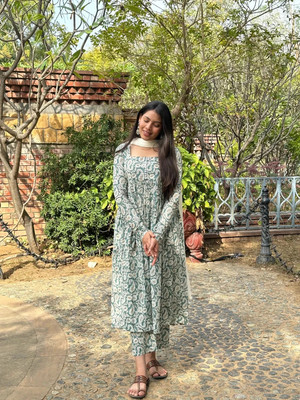 Anytime Women Kurta Pant Dupatta Set