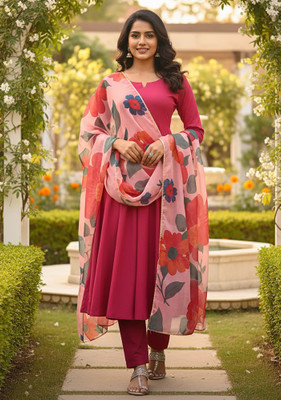 Kedar Fab Women Kurta Pant Dupatta Set