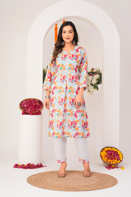 shree hari fashion Women Kurti Pant Set