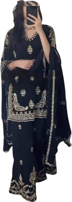 HummerTex Women Ethnic Top Pant Dupatta Set