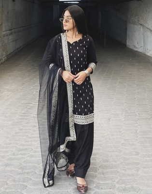 Skylee Women Kurta Patiala Dupatta Set