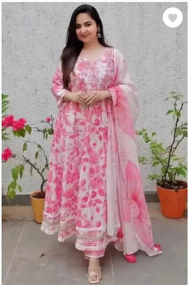 SUBH LAXMI Women Kurta Palazzo Dupatta Set