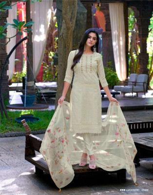 Zeeshu Choice Women Kurta Pant Dupatta Set