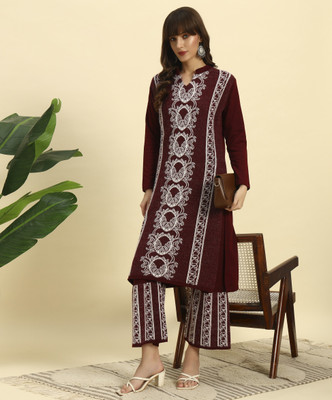 CANBLAR Women Kurta Palazzo Set