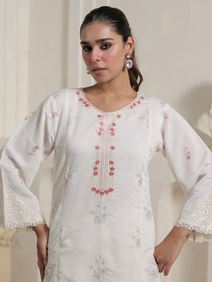 Indo Era Women Kurta Palazzo Set