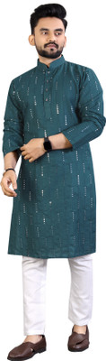 AKSHAT CREATION Men Kurta Pyjama Set
