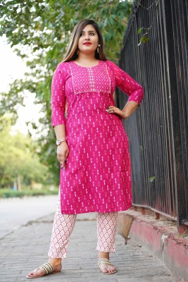 MMK Women Kurta Palazzo Set