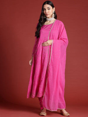 ANOUK Women Kurta Churidar Set