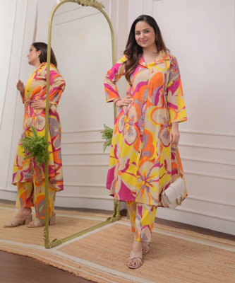 KALRAV JAYPORE Women Kurta Pant Set