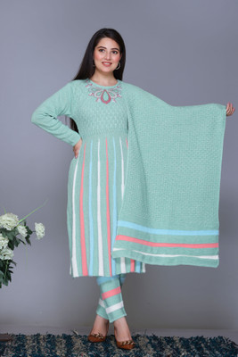 The Zigar Studio Women Kurta Pant Dupatta Set