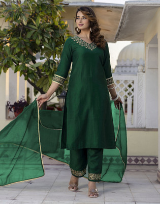 Skylee Women Kurta Pant Dupatta Set