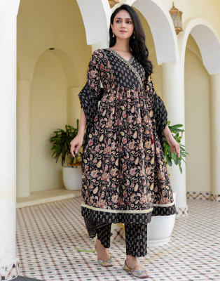 Skylee Women Kurta Pant Dupatta Set