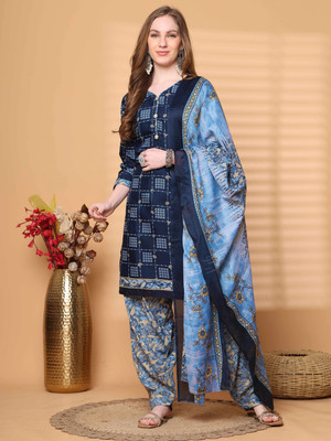 Aaradhya Fashion Women Kurta Patiala Dupatta Set