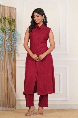 Paardini Women Kurta Palazzo Set