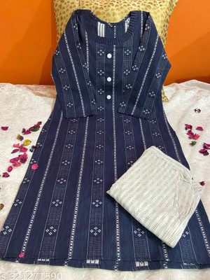 M I TEXTILE Women Kurta Pant Set