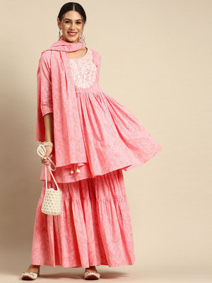 ANOUK Women Kurta Sharara Set