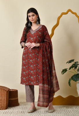 Akii's Women Kurta Pant Dupatta Set