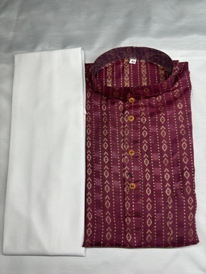 Saif chikan handicraft Men Kurta Pyjama Set