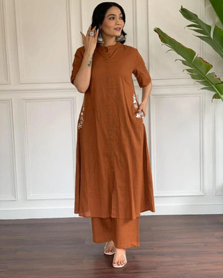 Nermina Women Kurta Palazzo Set