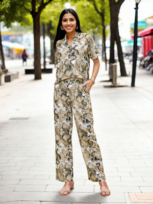 Moda Rapido Women Shirt Pant Set