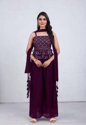 SANCIA Women Kurta Sharara Set