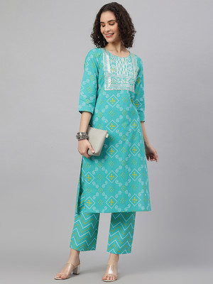 Saabhi Women Kurta Palazzo Set