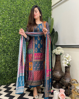 Divastri Women Kurta Pant Dupatta Set
