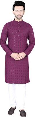 RITCHELL CREATION Men Kurta Pyjama Set