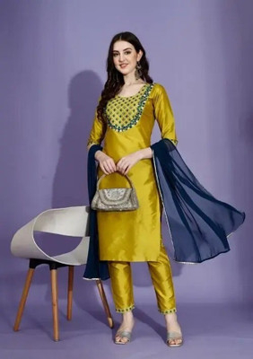 S AND S ENTRTPRISE Women Kurti Pant Dupatta Set