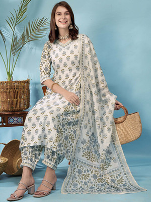 ANOUK Women Kurta Pant Dupatta Set