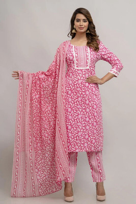ANNU PARIDHAN Women Kurta Pant Dupatta Set
