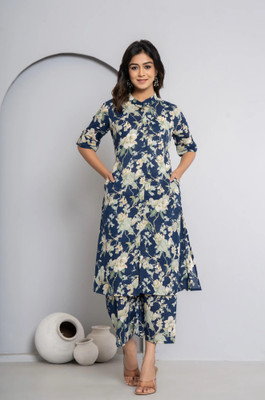 SHRIZA Women Kurta Palazzo Set