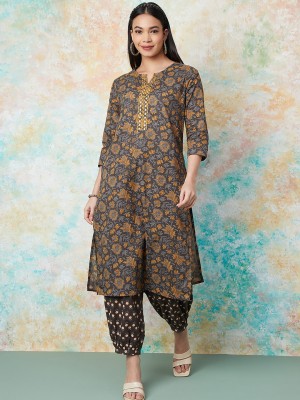 Melange by Lifestyle Women Kurta Palazzo Set