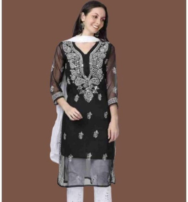 HouseOfCommon Women Kurta Sharara Dupatta Set