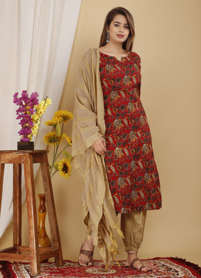 AARIKAARI Women Kurta Patiala Dupatta Set