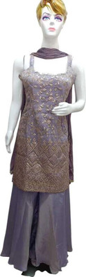 jyotigarments Women Kurti Sharara Dupatta Set