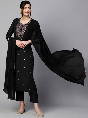 pinfit Women Kurti Pant Dupatta Set