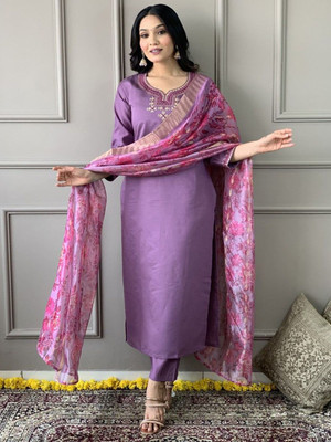 Moda Rapido Women Kurta Pant Dupatta Set