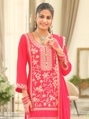 Indo Era Women Kurta Patiala Dupatta Set