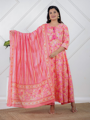 Aramya Women Kurta Palazzo Dupatta Set