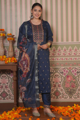 Aramya Women Kurta Pant Dupatta Set