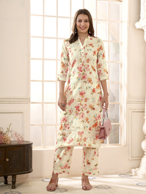 ANOUK Women Kurta Pant Dupatta Set