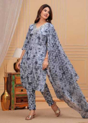 SHREE KRISHNA CREATION Women Kurti Pant Dupatta Set