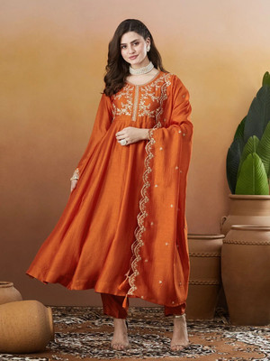 Colors of Earth Women Kurta Pant Dupatta Set